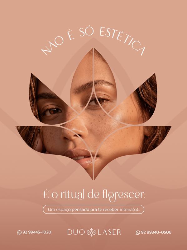 DuoLaser — peça 6 de 10: social media para clínica de depilação a laser criada pelo H3D Studio