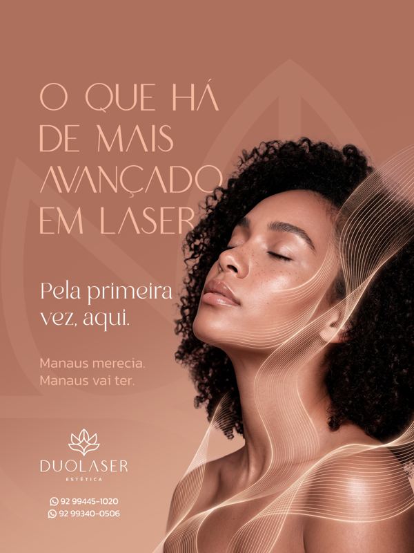 DuoLaser — peça 7 de 10: social media para clínica de depilação a laser criada pelo H3D Studio